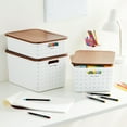 Pen+Gear Storage Boxes with Lids, 3 Pack