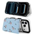 thumbnail image 6 of Wallet Case For Apple iPhone Air / 17 Pro / 17 Pro Max Series with Card Holder, PU Leather Kickstand Card Slots Screen Protector Included For iPhone 17 Series, Rose Pattern, 6 of 8