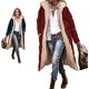 thumbnail image 2 of De Mujer, Reversible Abrigos De Mujer Invierno, Forro Polar Grueso Abrigo De Mujers Elegantes Para Actividades Al Aire Libre, 2 of 11