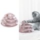 thumbnail image 3 of 2x Track Ball Torre de juguete para gatos, diversión de juegos interactivos, pista circular con bolas móviles para , persecución y ejercicio SM SunniMix tocadiscos gato, 3 of 8