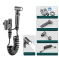 thumbnail image 2 of HLONK Toilet Faucet Splitter 2 Way Toilet Faucet Sprayer Kit 1 In 2 Out Control Two Out Double Control Washing Machine Faucet Toilet Triangle Hand Held Sprayer For Toilet, 2 of 3
