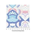 thumbnail image 4 of Rwraps Blue Art Deco Soft Lullaby Gloss Vinyl Film Wrap 59in x 3ft Vinyl Vehicle Car Film Sheet Roll, 4 of 9