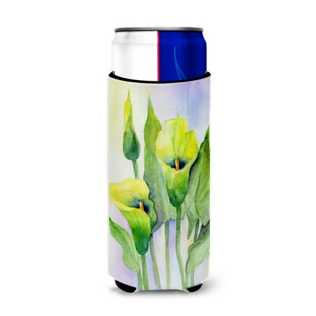 

Carolines Treasures BMBO0622MUK Lillies by Maureen Bonfield Ultra Beverage Insulators for slim cans Slim Can