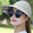 thumbnail image 1 of Womens Large Visor Hat Cap Women Wide Brim Sun Anti-uv Golf Tennis, 1 of 1