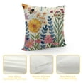 thumbnail image 4 of PHYHOO Spring Pillow Covers Fresh Flower Market Spring Decorations Throw Farmhouse Pillowcase Linen Cushion Case for Spring Home Décor, 4 of 5