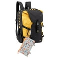 thumbnail image 2 of ZIPIT Face-It Kit, Pouch with Antibacterial Material + Matching Face Mask for Kids (Grey Animals), 2 of 7