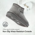 thumbnail image 5 of Balabala Kids Winter Snow Boots, Water Resistant Warm Fleece Lined Snow Boots for Girls and Boys, 5 of 6