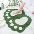 thumbnail image 2 of ZHAOCHENG Alfombra de baño Alfombrilla de ducha de baño Alfombrilla antideslizante absorbente Alfombrilla de baño de microfibra suave, 2 of 5