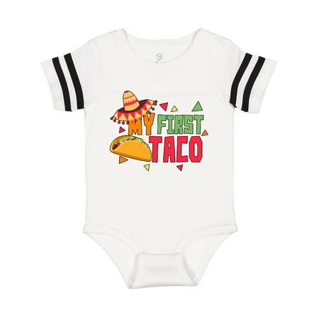 

Inktastic My First Taco for Cinco De Mayo Gift Baby Boy or Baby Girl Bodysuit
