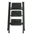 thumbnail image 2 of Closet Step Stool Ladder, Anti Slip Carbon Steel 3 Step Ladder with Wide Pedal for Home, 2 of 7