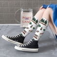 thumbnail image 3 of Lsque Camping Caravan 2 Printed Crew Socks Men's Women's LightWeight Thin Casual Calf Socks ,Knee High Socks,Cotton Socks, 3 of 9