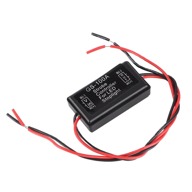 Intermitente Estroboscópico De Freno, Controlador Estroboscópico De Flash De Protección IP65 Cambiable Multifuncional Para Garaje Para La Industria