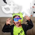 thumbnail image 1 of DIY Masquerade Kids Craft Art Patinting Toys Sin pintar Favores de fiesta ajustables , 20,5 cm x 13 cm 205 cm x 13 cm BLESIY Cubierta de la mascarada, 1 of 8