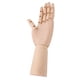 thumbnail image 5 of Wood Hand Premium Wood Wooden Hand Model Glossy Durable for Sketching for Toy for Decoration, 5 of 8