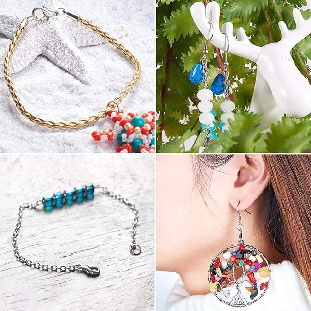 Professional Nail Art Piercing Tip Hand Drill Hole Pierce Tool + 24 Pendant Dangle Decoration Nail Art Beauty Rhinestone Decoration Tools