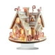 thumbnail image 1 of Decoración navideña, estatua de casa navideña, adorno decorativo, figuras de mesa, regalos navideños para interiores, fiestas, festivos, 1 of 9
