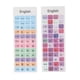 thumbnail image 5 of Pegatinas Coloridas Impermebles Para Teclado Con Material de PVC, Idioma Inglés para Todos Los Ordenadores Portátiles de 10 A 17 Pulgadas, Teclados de PC de Escritorio, 5 of 7