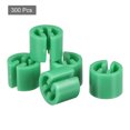 thumbnail image 3 of Uxcell Clothes Hanger Marker Blank Fit 3.5mm Rod for Garment Color Coding Green 300 Pack, 3 of 5