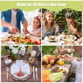 thumbnail image 3 of 360 Packs Compostable Utensils, Compostable 120 Forks 120 Spoons 120 Knives, Large Disposable Silverware Heavy-Duty Eco Friendly Flatware, 3 of 8