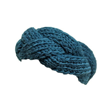 Soft Knit Braid Ear Covering Headband