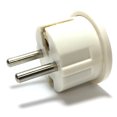 thumbnail image 3 of Seven Star Universal Travel Plug Adapters For Europe White Multi-packs (3 Pack, USA to European - 2 Round Pins - Type E/F), 3 of 5