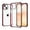 Brown, variant on SaniMore for iPhone 14 Plus 6.7" 2022 Case, Ultra-clear Rugged Acrylic Backplane Shockproof Anti-fall Slim Lightweight Anti-scratch Anti-slip Cover For iPhone 14 Plus, Red