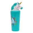 thumbnail image 1 of Botella Cool Gear de Plástico con Tapa de Unicornio 532 ml Verde, 1 of 4
