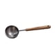 thumbnail image 5 of Cuchara para café expreso, ligera, de acero inoxidable, con mango de madera Grande, 5 of 9