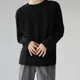 thumbnail image 2 of Sudadera con cuello redondo y capa base, camiseta de manga larga para hombre, ropa normal Y2k, talla S, camiseta coreana, otoño, jerséis para hombre, 2 of 5