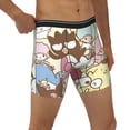 thumbnail image 4 of Lsque Sanrio Pattern Men's Performance Stretch Underwear, Athletic Long Leg Briefs，Moisture-Wicking-XX-Large, 4 of 6