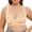 Beige, variant on Women's Graphic Printed Front Closure Bra Push up Senior Bras Soft Lifting Comfy Wireless Bralettes Beige 36C
