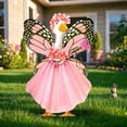 thumbnail image 1 of Ohmyroo Butterfly Wings Porch Goose Costume Set For Large 58.4 cm Figures, 1 of 9