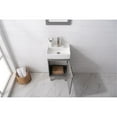 thumbnail image 6 of Design Element Stella 16.5" Wood Single Sink Vanity in Gray, 6 of 11