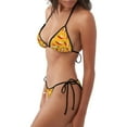 thumbnail image 2 of Disketp Hot Chilli para Bañador de Dos Piezas para Mujer, Bikini Sexy Halter String, Conjunto de Bikini en Triángulo, 2 of 6