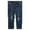 DeepBlue-2538, variant on KIDSCOOL SPACE Baby Girls Boys Jeans,Elastic Band Inside Ripped Stretchy Soft Thin Summer Denim Slim Pants,Deep Blue,3-4 Years