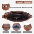 thumbnail image 3 of Bolso bandolera APHISON Trendy Leather para mujer, 3 of 6
