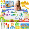 thumbnail image 1 of XISOBO 3 otters Water Doodle Mat, Kids Water Doodle Drawing Pad Mat, 1 of 3