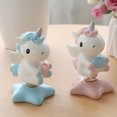 thumbnail image 1 of Columpio de unicornio, accesorios para coche, juguetes decorativos para salpicadero, decoración Interior de escritorio, regalo para el hogar para fiesta ShuxiuWang 8390605541292, 1 of 1