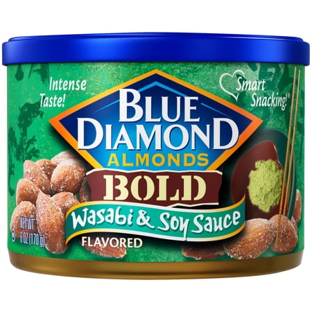 UPC 041570052341 product image for Blue Diamond Bold Wasabi & Soy Sauce Almonds, 6 oz | upcitemdb.com