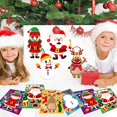 thumbnail image 5 of 24 pegatinas de regalo para fiestas navideñas infantiles, haz tus propias pegatinas navideñas DI, 5 of 5