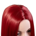 thumbnail image 6 of Onedor 31 Inches Long Straight Pink Synthetic Hair Women Full Head Cosplay Wig with Wig Cap (T1632 - Pink), 6 of 7