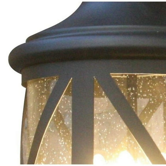 Taysom 4 Light Exterior Lighting in Black Finish