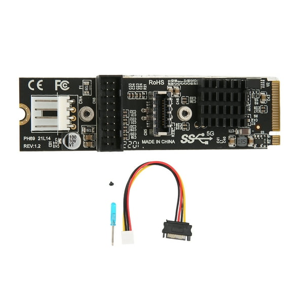 MKEYPC Ieto US Adapter,19 Pin Expansion Card Pin Expansion Card MKEYPC Ieto US Expansion Card Smooth Operation