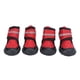 thumbnail image 1 of Zapatos para mascotas Botas antideslizantes ajustables para perros al aire libre para perros pequeños, medianos y grandes (rojo 5 cm 2 pulgadas), 1 of 8
