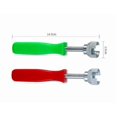 thumbnail image 2 of 2pcs , 5.7 Inch Car Drum Brake Repair Install Tool Hold Down Washer Spring Shoe Compressor Brake Spring Washer Worker Alloy & Plastic, 2 of 6