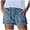 w93# Blue1104, variant on Womens Shorts Jeans Denim Bottom Drawstring Elastic Waist Solid Color Wide Leg Tassel Casual Pants Shorts With Pockets Baggy Trendy Hot Pants Spring Summer Comfy Dailywear,Grey,XXL