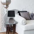thumbnail image 2 of Simple Designs Round Concrete Table Lamp, 2 of 8