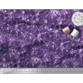 thumbnail image 2 of Soimoi Purple Japan Crepe Satin Fabric Batik Tie-Dye Print Fabric by the Yard 44 Inch Wide, 2 of 3