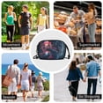 thumbnail image 7 of FORMRS Mini Crossbody Bag for Women Adjustable Shoulder Rope Travel Casual Phone Purse, Glowing Jellyfish, 7 of 7
