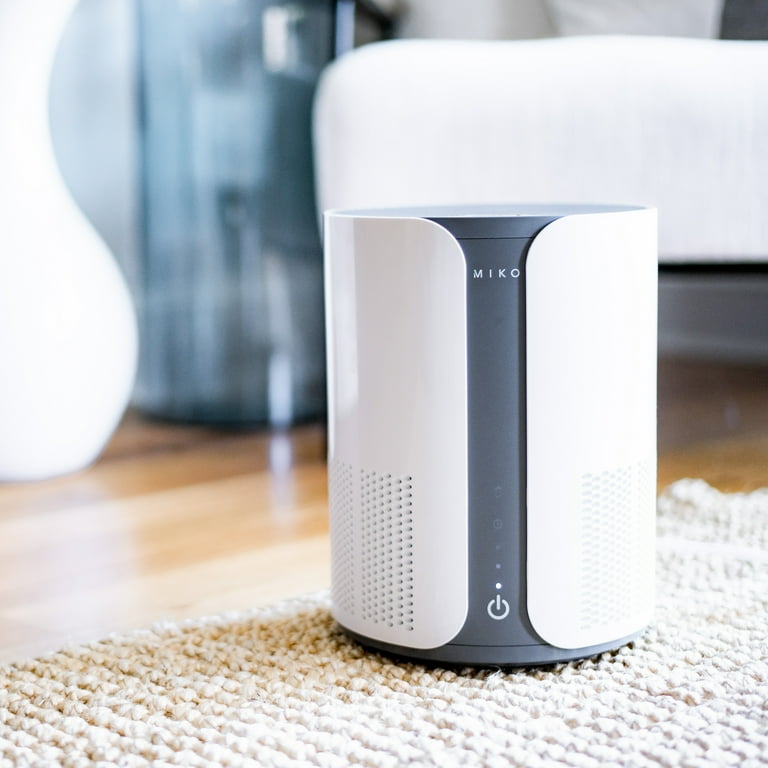 Miko Home Air Purifier with Multiple Speeds Timer True HEPA Filter Wildfire Smoke Allergens Odors 925 SQFT Coverage